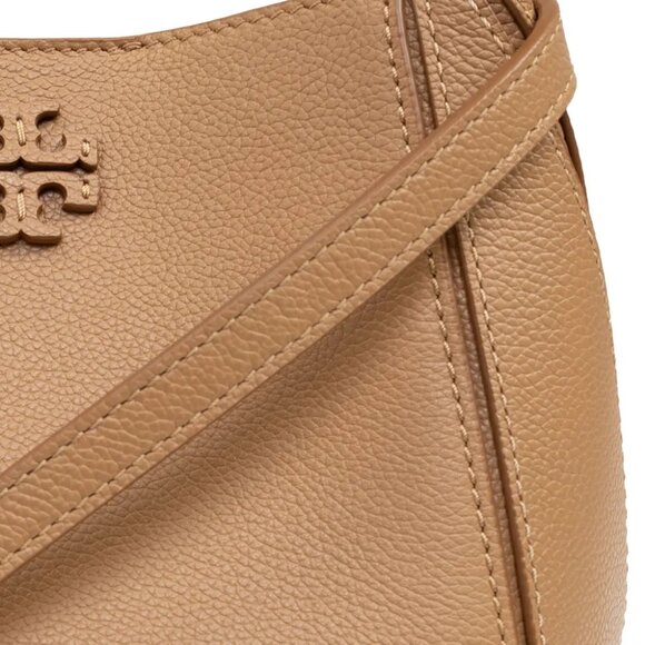 NWT ✅Tory Burch MCGRAW Bucket Bag ~ #158499-0624 ~ TIRAMISU ~ NWT & DUST BAG - Picture 4 of 17